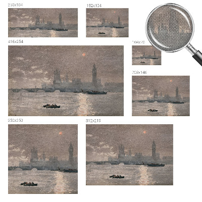 Samoljepljiva foto tapeta Noćna panorama