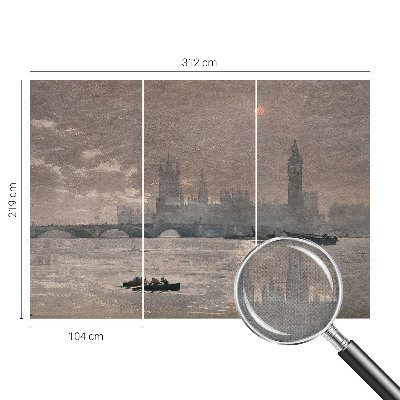 Samoljepljiva foto tapeta Noćna panorama