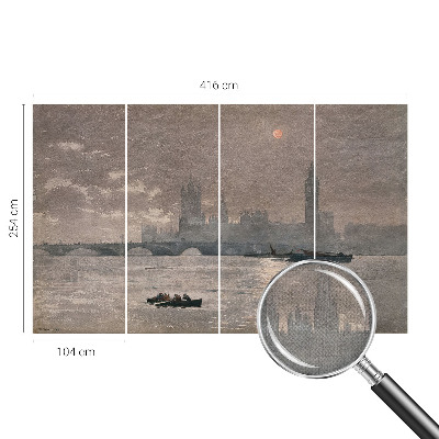 Samoljepljiva foto tapeta Noćna panorama
