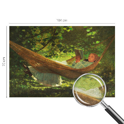 Fototapeta za dječju sobu Opuštanje u visećoj mreži