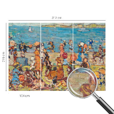 Samoljepljiva foto tapeta Plažni prizor