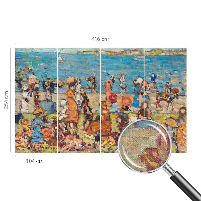 Samoljepljiva foto tapeta Plažni prizor