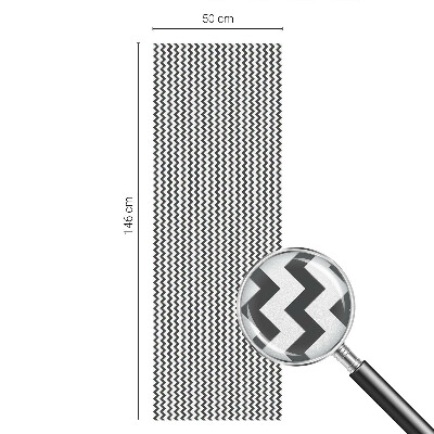 Folija za zaštitu od pogleda Cik-cak uzorak