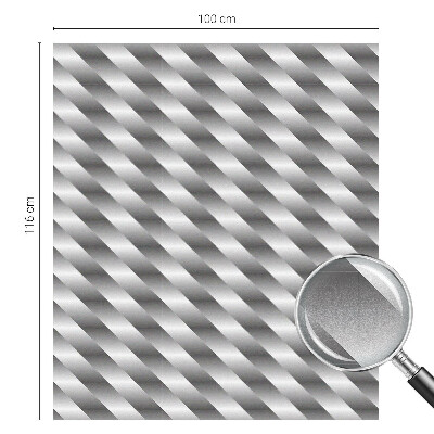 Folija za prozore zaštita od pogleda Geometrijske pruge