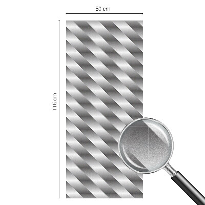 Folija za prozore zaštita od pogleda Geometrijske pruge