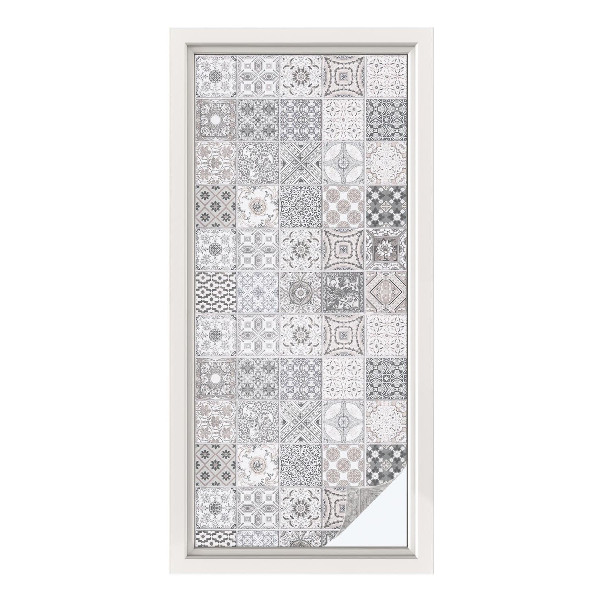 Mliječna folija za staklo vitraj Uzorci pločica