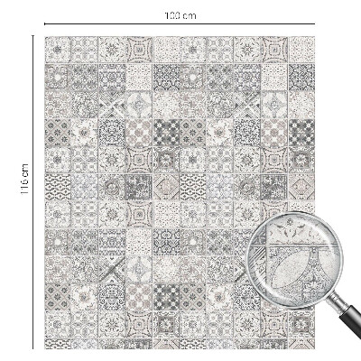 Mliječna folija za staklo vitraj Uzorci pločica