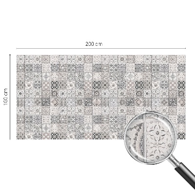 Mliječna folija za staklo vitraj Uzorci pločica