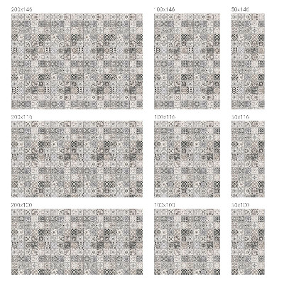 Mliječna folija za staklo vitraj Uzorci pločica