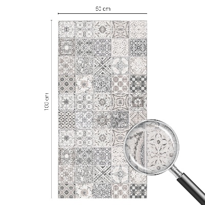 Mliječna folija za staklo vitraj Uzorci pločica