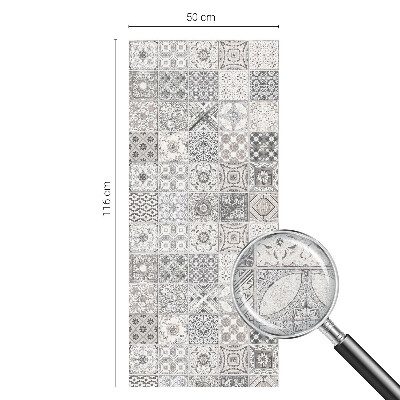 Mliječna folija za staklo vitraj Uzorci pločica