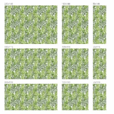 Dekorativna folija za staklo Biljni uzorci