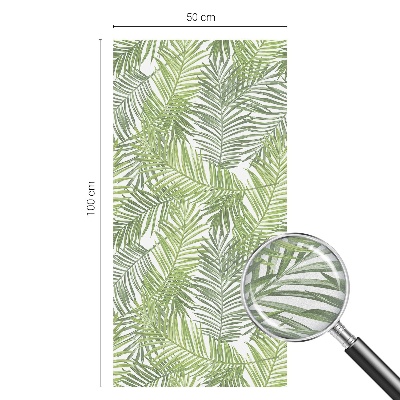 Dekorativna folija za staklo Biljni uzorci