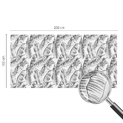 Dekorativna folija za staklo Tropsko lišće