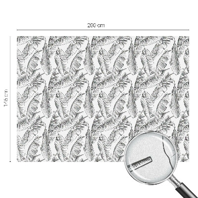 Dekorativna folija za staklo Tropsko lišće