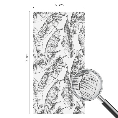 Dekorativna folija za staklo Tropsko lišće