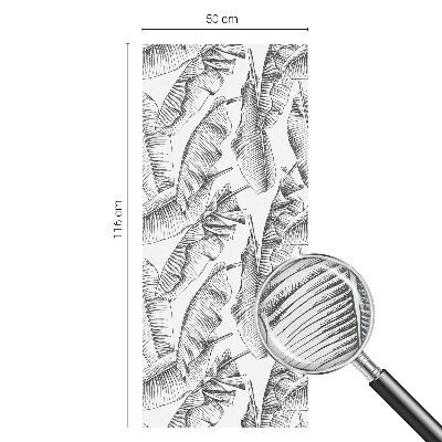Dekorativna folija za staklo Tropsko lišće