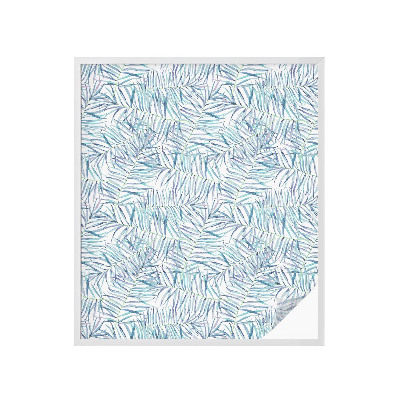 Samoljepljiva folija za staklo vitraj Botanički uzorak