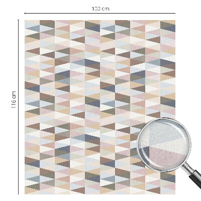 Folija za prozore zaštita od pogleda Pastelna simetrija