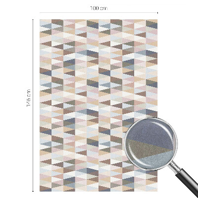 Folija za prozore zaštita od pogleda Pastelna simetrija