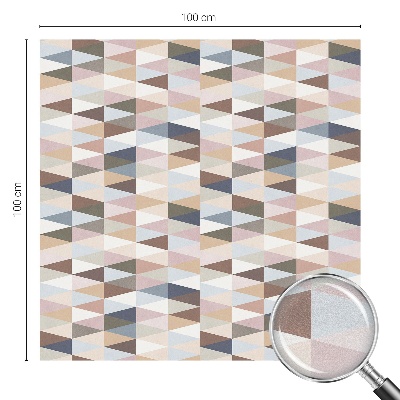 Folija za prozore zaštita od pogleda Pastelna simetrija