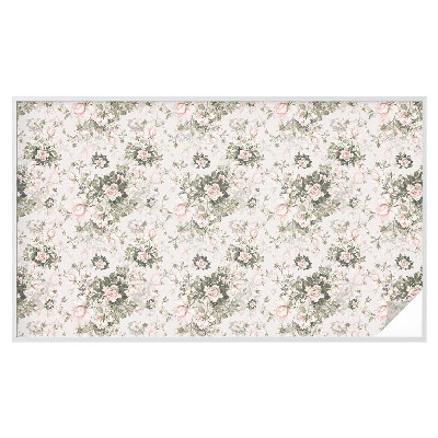 Samoljepljiva folija za staklo vitraj Cvjetna ljepota