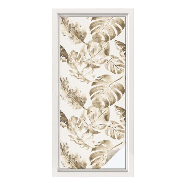 Folija za prozore zaštita od pogleda Tropske biljke