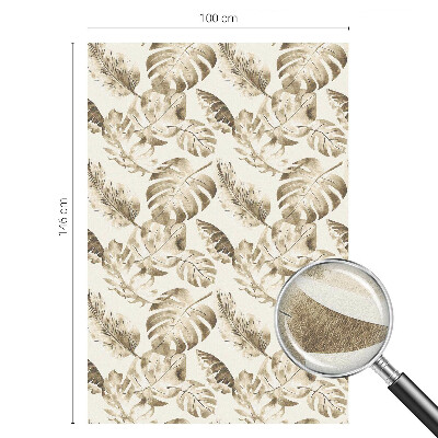 Folija za prozore zaštita od pogleda Tropske biljke