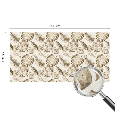 Folija za prozore zaštita od pogleda Tropske biljke