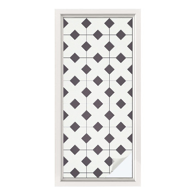 Folija za zaštitu od pogleda Crno-bijeli dijamanti