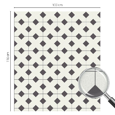 Folija za zaštitu od pogleda Crno-bijeli dijamanti