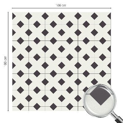 Folija za zaštitu od pogleda Crno-bijeli dijamanti