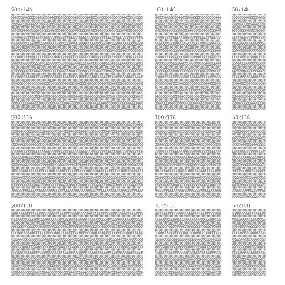Dekorativna folija za staklo Geometrijske pruge