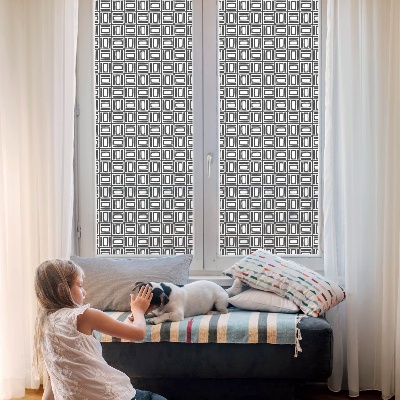 Mliječna folija za staklo vitraj Energetski uzorak