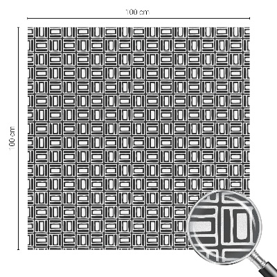 Mliječna folija za staklo vitraj Energetski uzorak