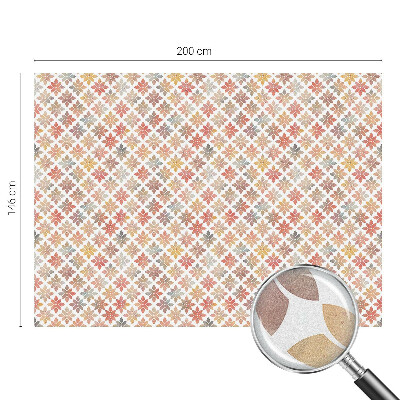 Samoljepljiva folija za staklo vitraj Cvjetna ljepota