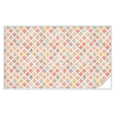 Samoljepljiva folija za staklo vitraj Cvjetna ljepota