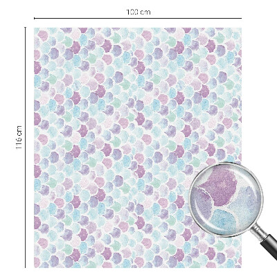 Folija za prozore zaštita od pogleda Pastelne točkice