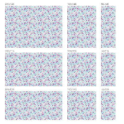 Folija za prozore zaštita od pogleda Pastelne točkice