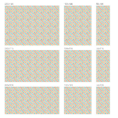 Dekorativna folija za staklo Šarene akvarele