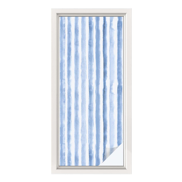 Folija za prozore zaštita od pogleda Plave pruge