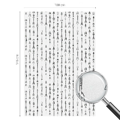 Samoljepljiva folija za staklo vitraj Geometrijske strelice