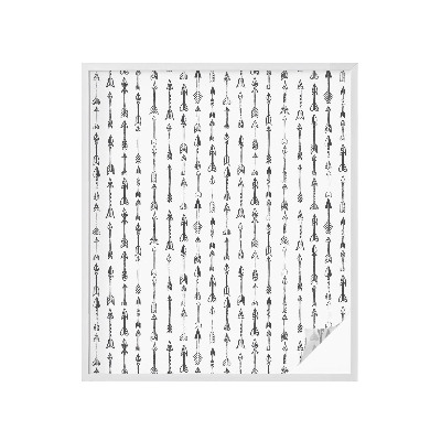 Samoljepljiva folija za staklo vitraj Geometrijske strelice