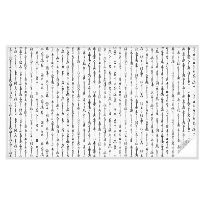 Samoljepljiva folija za staklo vitraj Geometrijske strelice