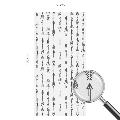 Samoljepljiva folija za staklo vitraj Geometrijske strelice