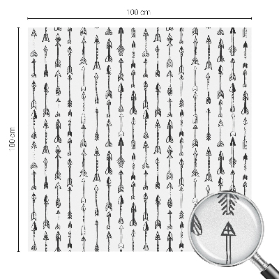 Samoljepljiva folija za staklo vitraj Geometrijske strelice