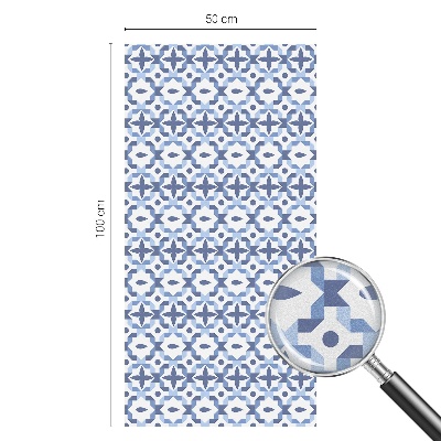 Folija za prozore zaštita od pogleda Plavi mozaik