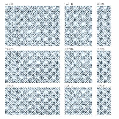 Samoljepljiva folija za staklo vitraj Cvjetni ornament