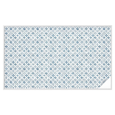 Samoljepljiva folija za staklo vitraj Cvjetni ornament