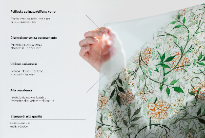 Mliječna folija za staklo vitraj Geometrijski rombovi